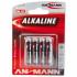 Piles alcalines LR03 AAA - Ansmann 17531