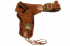 Ceinturon avec holster sherif DENIX pour revolver Western 37506