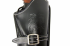 Ceinturon noir avec holster DENIX pour revolver Western 37516