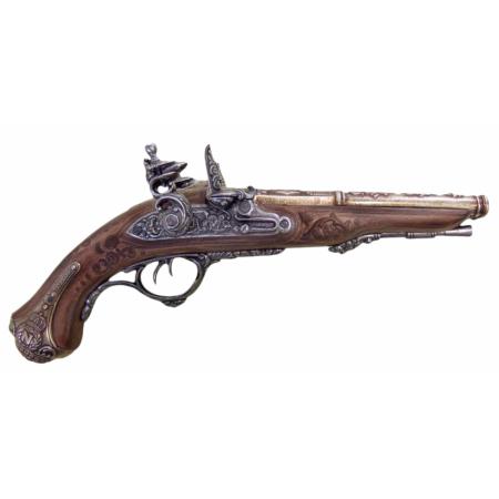 Réplique décorative Denix de pistolet français à 2 canons 1806