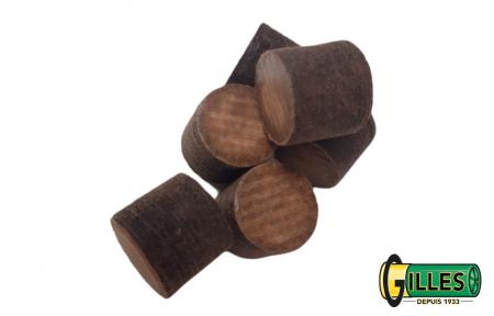 100 bourres grasses en fibre cal. 16 - 15mm