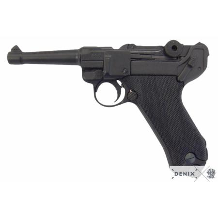 Réplique décorative Denix du pistolet allemand Luger P08