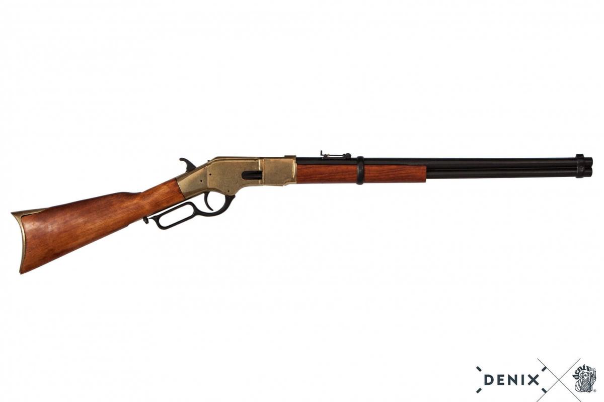 Réplique factice carabine modèle Winchester USA 1866