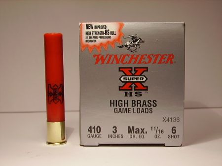 Boite de 25 cartouches calibre 410 Magnum X413