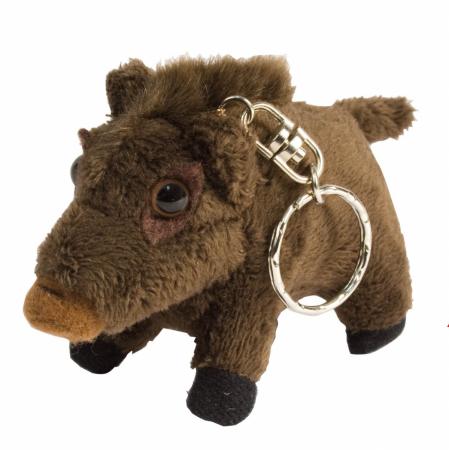 Porte clefs peluche sanglier