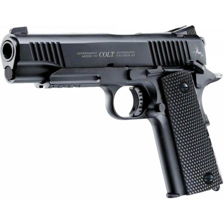 Pistolet CO2 Colt M45 noir CQBP BB's cal 4,5 mm