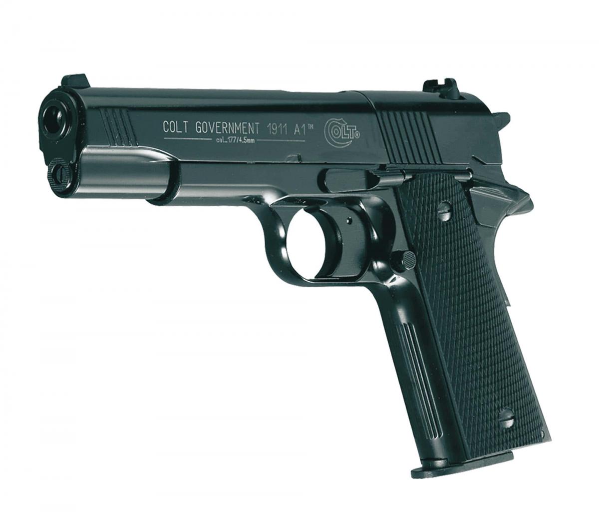 Pistolet Colt Government 1911 noir cal. 4,5 mm