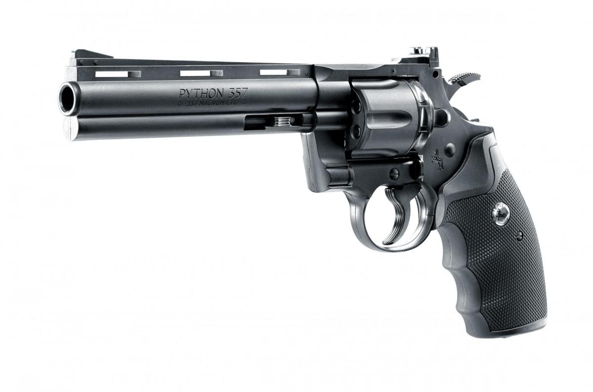 Revolver CO2 Colt Python 6'' noir cal. 4,5 mm