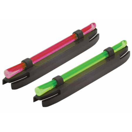 Guidon magnétique 1 fibre bande 4,2 à 6,5 mm rouge ou vert - Hi-Viz