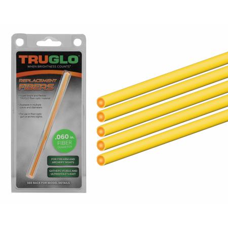 Set de 5 fibres optique fluo bicolore - Truglo