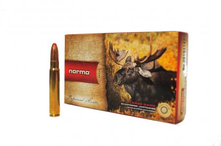 Boite de 20 cartouches NORMA Dual Core calibre 9.3 x 62 285 gr / 18,4 g