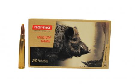 Boite de 20 cartouches NORMA Dual Core calibre 7 x 64 170 gr / 11 g