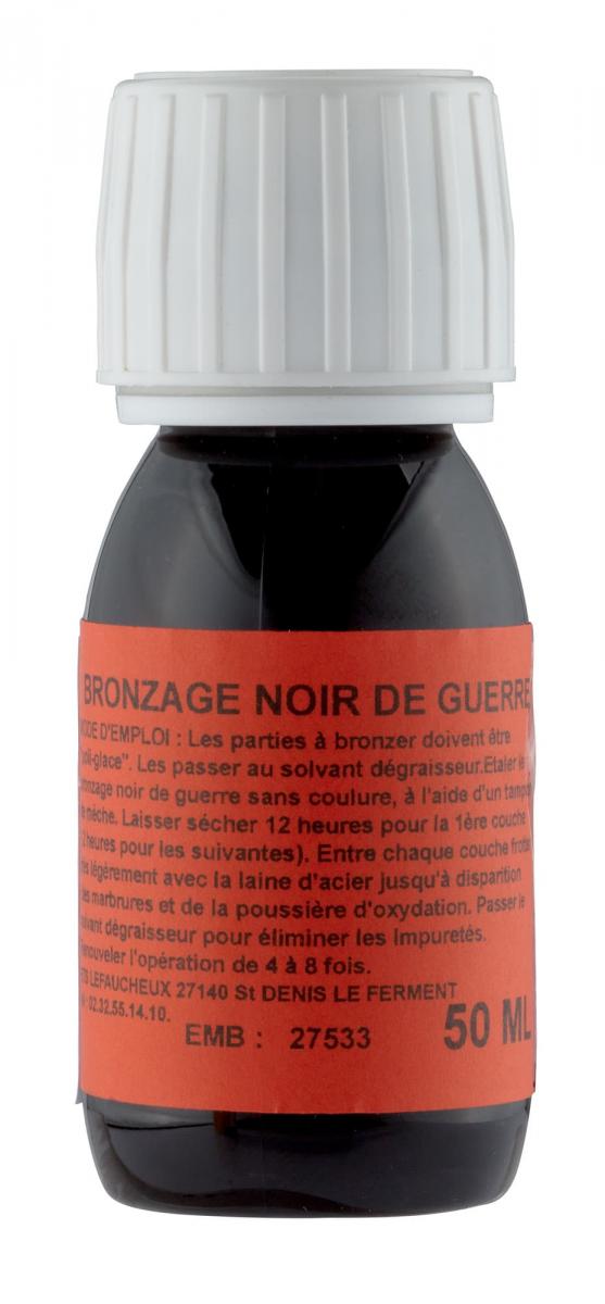 Bronzage noir de guerre Lefaucheux en 50 ml