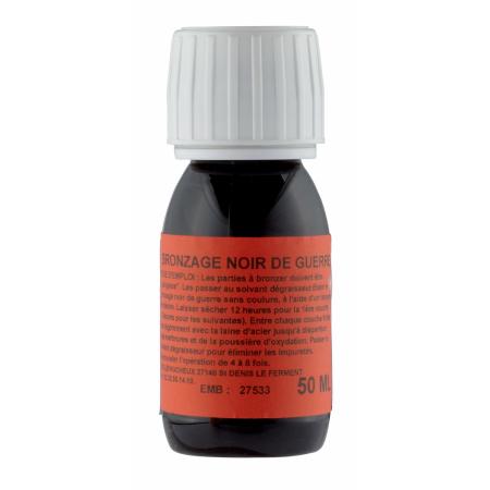 Bronzage noir de guerre Lefaucheux en 50 ml