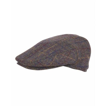 Casquette Jack Pyke plate Tweed Grise