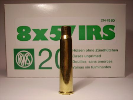 20 douilles vides RWS cal 8 X 57 JRS