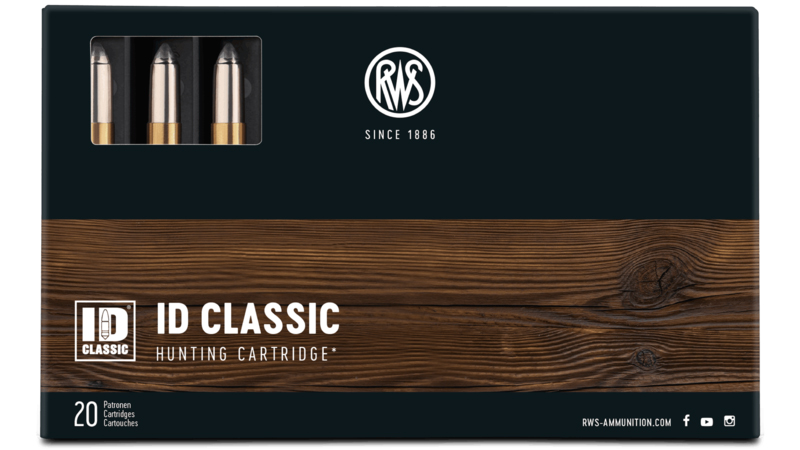 Boite de 20 cartouches RWS ID Classic calibre 7 x 65R 177 gr / 11,5 g