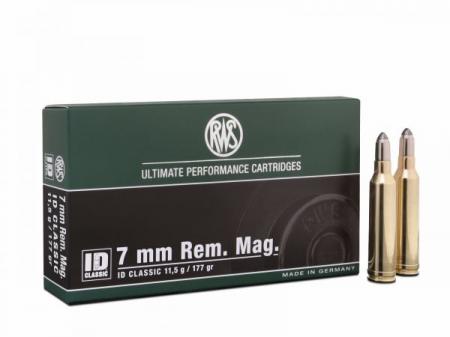 Boite de 20 cartouches RWS ID Classic calibre 7mm RM 