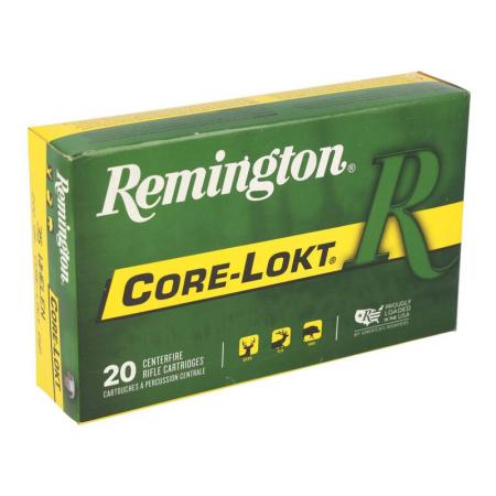 Boite de 20 cartouches REMINGTON Core Lokt .35 Whelen PSP 200gr / 13g
