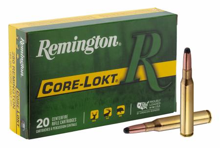 Cartouches Remington Core-Lokt .280 Remington SP 165 gr / 10,7 g