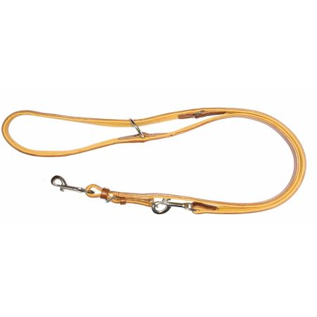 Laisse de dressage cuir marron - Country