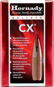 50 ogives Hornady CX 7 mm (.284) 139 gr / 9 g