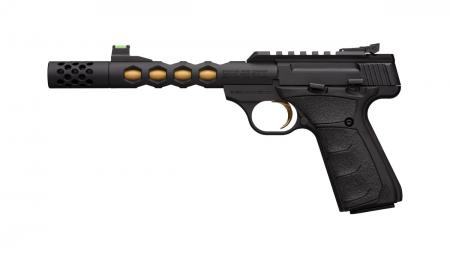 Pistolet semi automatique BROWNING BUCK MARK VISION BLACK GOLD HEX UFX Cal. 22lr