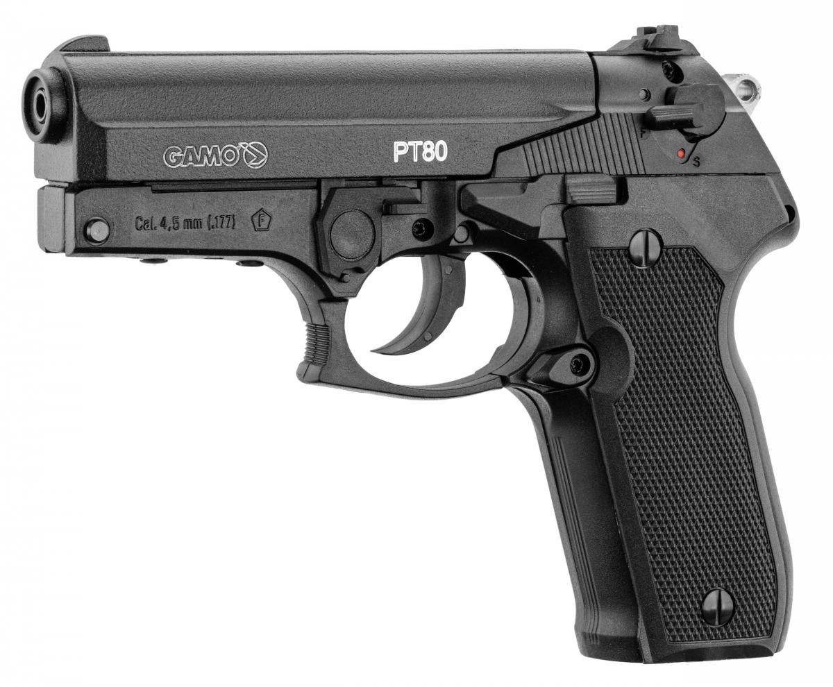 Pistolet CO2 GAMO PT 80 cal. 4,5 mm