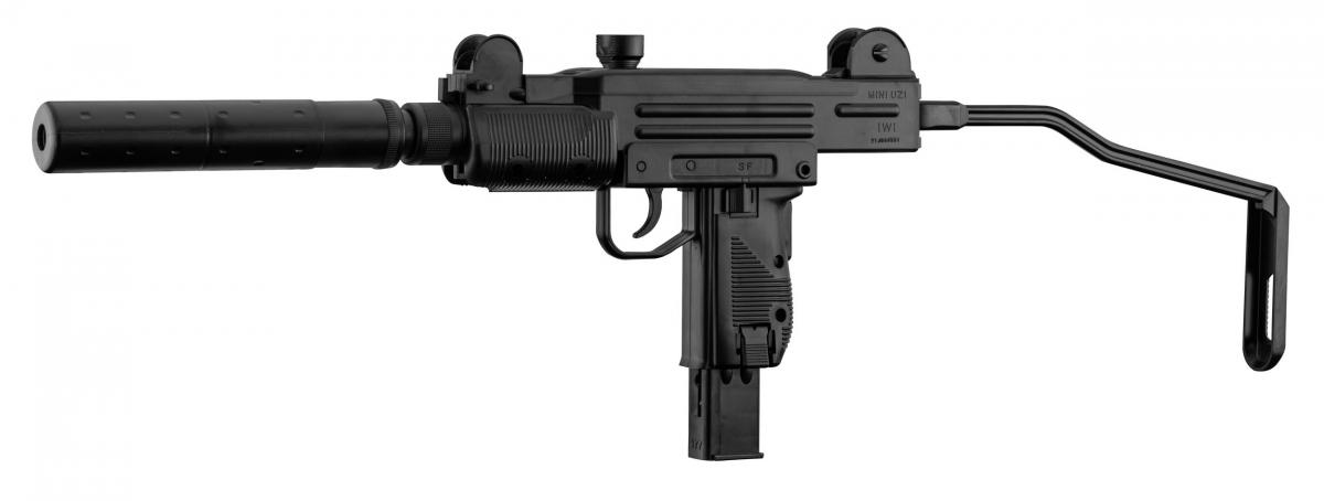 Pistolet CO2 IWI Uzi Mini BB's cal. 4,5 mm