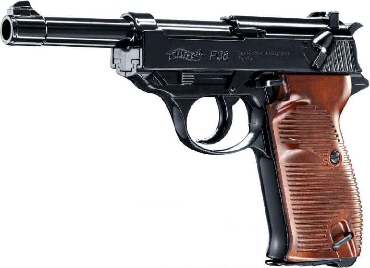 Pistolet CO2 Walther P38 métal BB's cal. 4,5 mm