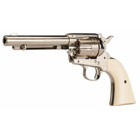 Revolver CO2 Colt Simple Action Army 45 nickelé BB's cal. 4,5 mm