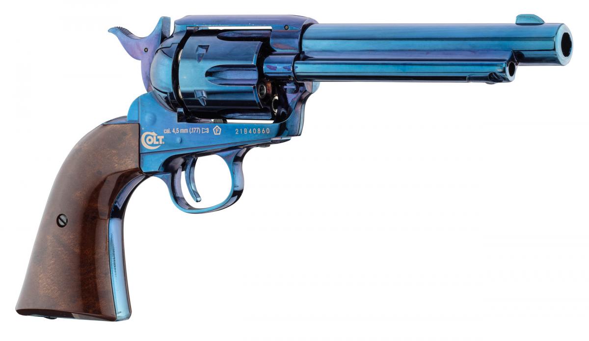 Revolver Colt Simple Action Army 45 bleui à diabolos cal. 4.5 mm