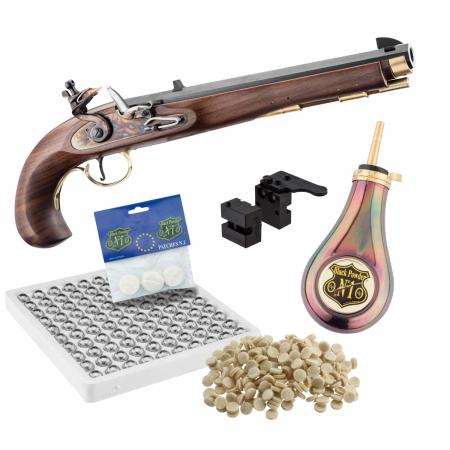 Pack Pistolet Kentucky à silex cal .45 + Accessoires