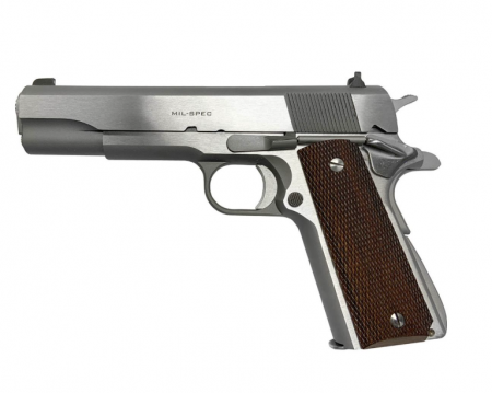 Pistolet SPRINGFIELD ARMORY 1911 Mil-Spec  5" Inox Cal. 45ACP
