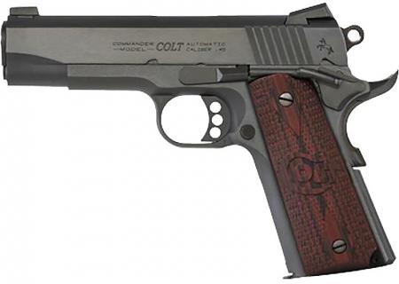 Pistolet semi automatique Colt 1911 Combat Commander 4,25" Bronze cal. 45 ACP.