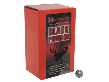 Boite de 100 balles rondes HORNADY calibre 44 (.451) #6060