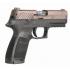 Pistolet à blanc SIG SAUER P320 noir 9mm P.A.K. Pink Gold 28012