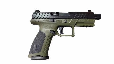 Pistolet BERETTA APX A1 Tactical OD Green fileté calibre 9x19