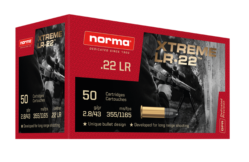 NORMA XTREME Cal. 22lr 43grs