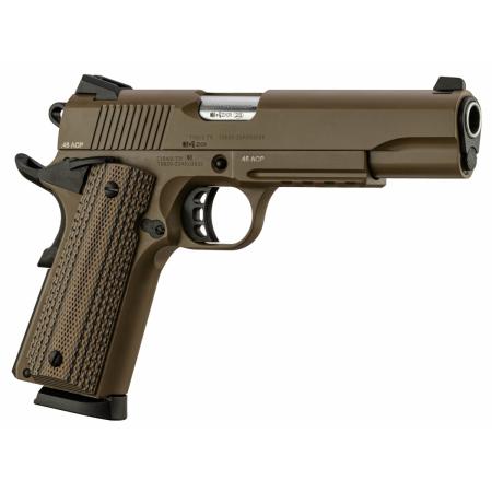 Pistolet semi automatique TISAS ZIG PC 1911 FDE cal 45ACP