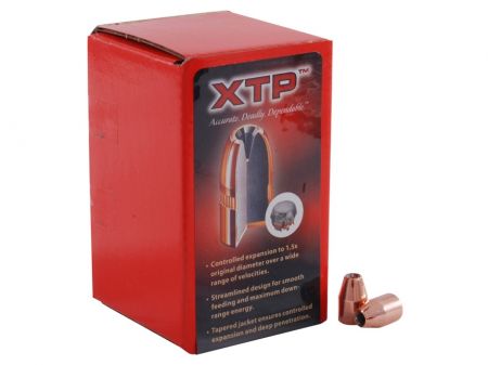 100 ogives HORNADY cal 9mm (0.355) XTP HP 124 gr / 8 g