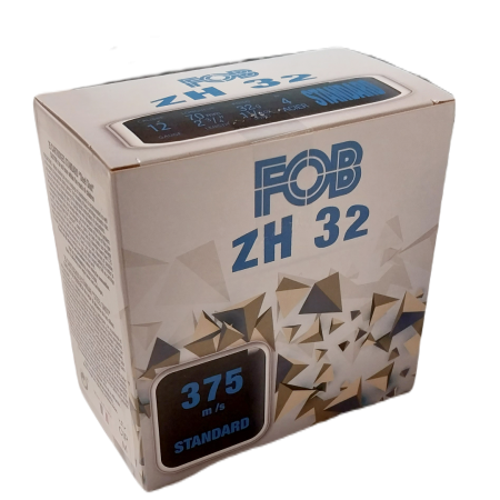 Cartouches FOB ZH 32 Acier Standard - Cal. 12/70 N°6