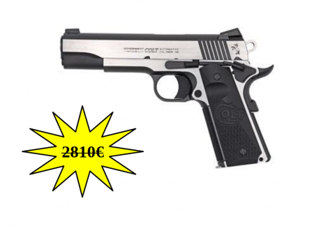 Pistolet COLT 1911 Combat Elite Government 5" Bicolore Cal. 45 ACP