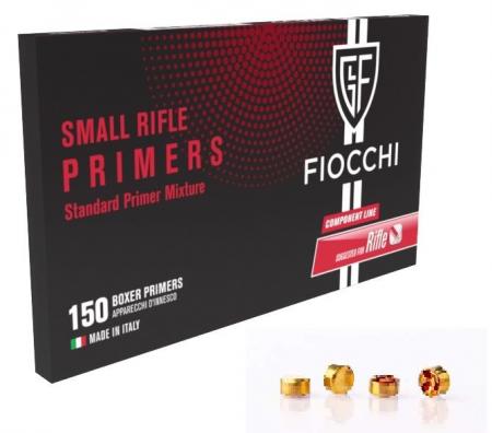 150 amorces FIOCCHI Small Rifle Boxer