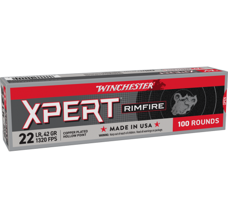 Boite de 100 cartouches WINCHESTER XPERT 42g Cal. 22Lr