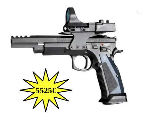 PISTOLET CZ 75 TACTICAL SPORT CZECHMATE CAL.9X19