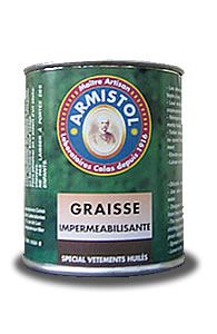 Boite de graisse ARMISTOL  imperméabilisante pour vêtements huilés ARM20411