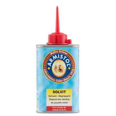 Solvant en burette ARMISTOL pour poudre noire 120ml
