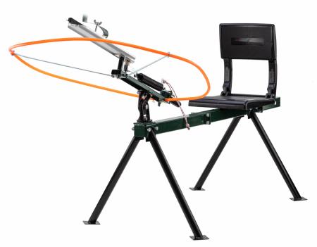 Lanceur de plateaux Ball Trap avec siège