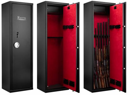 Coffre Rietti 10 armes à clefs - 150 cm - 3 mm